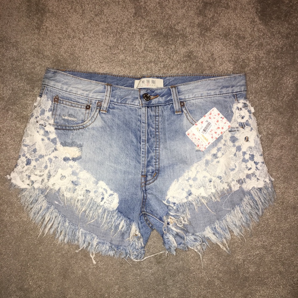 Free People Good Vibes Shorts